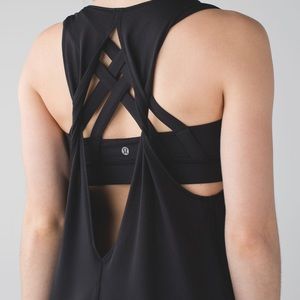 Lululemon Ready and Go tank. Size 4. Black